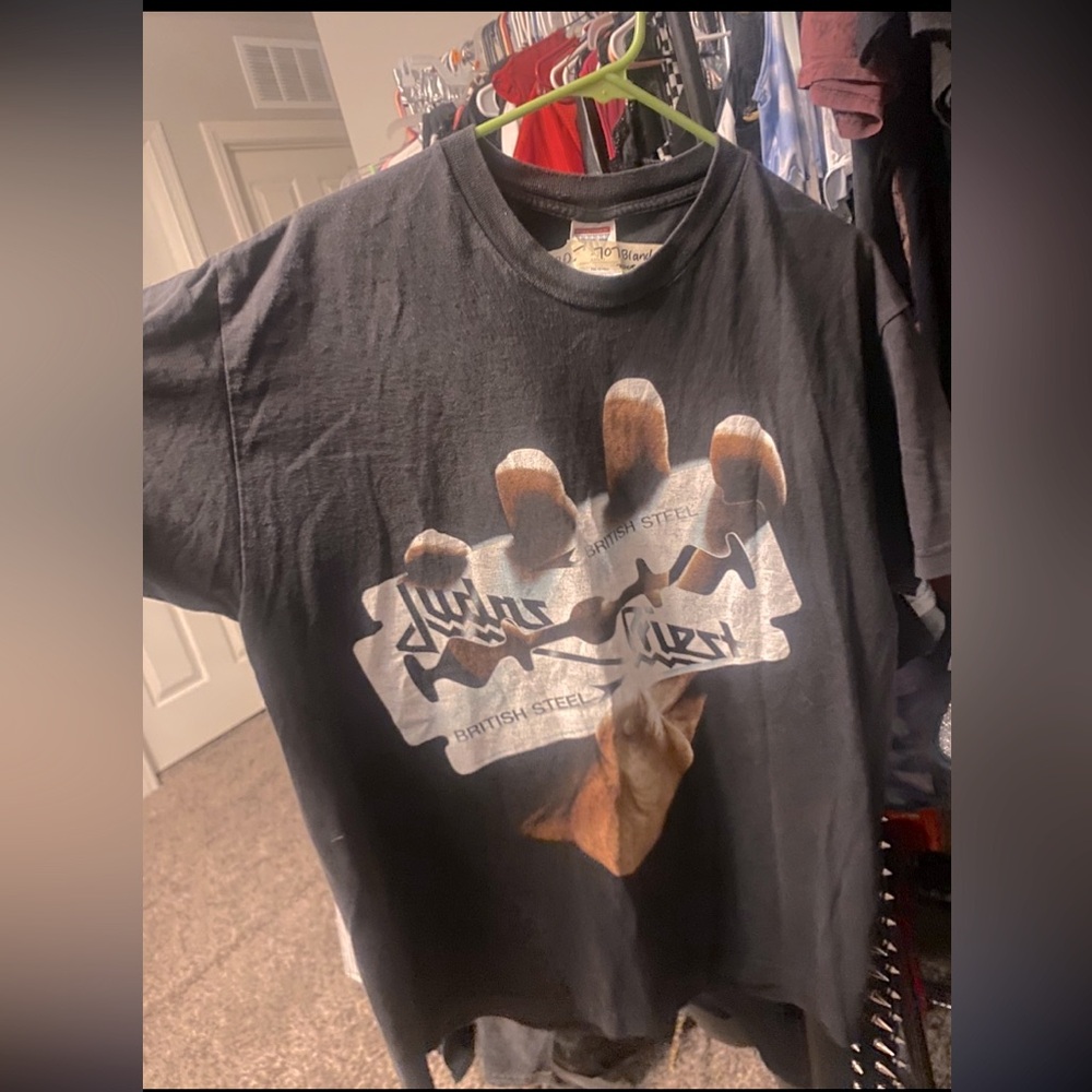 UK tour - Judas Priest Razor band Logo tee